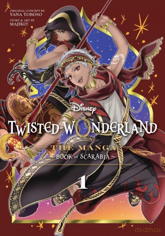 Disney Twisted-Wonderland: The Manga - Book of Scarabia, Vol. 1: Volume 1 - Majiko [KSIĄŻKA]