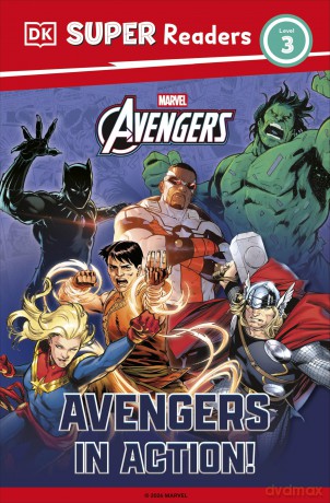 DK Super Readers Level 3 Marvel Avengers in Action - Dk [KSIĄŻKA]