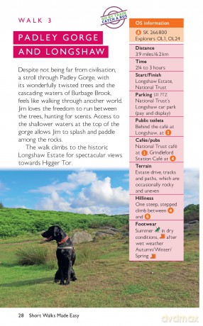 Dog Walks Peak District | Ordnance Survey | 10 Dog-friendly Walks for All | Short Walks Made Easy | Guidebook | Peak District | National Park | England | Maps - Stephanie Cooke [KSIĄŻKA]