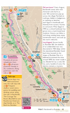 Dog Walks Yorkshire Dales | Ordnance Survey | 10 Dog-friendly Walks for All | Short Walks Made Easy | Guidebook | Yorkshire Dales | National Park | England | Maps - Sally Outram [KSIĄŻKA]