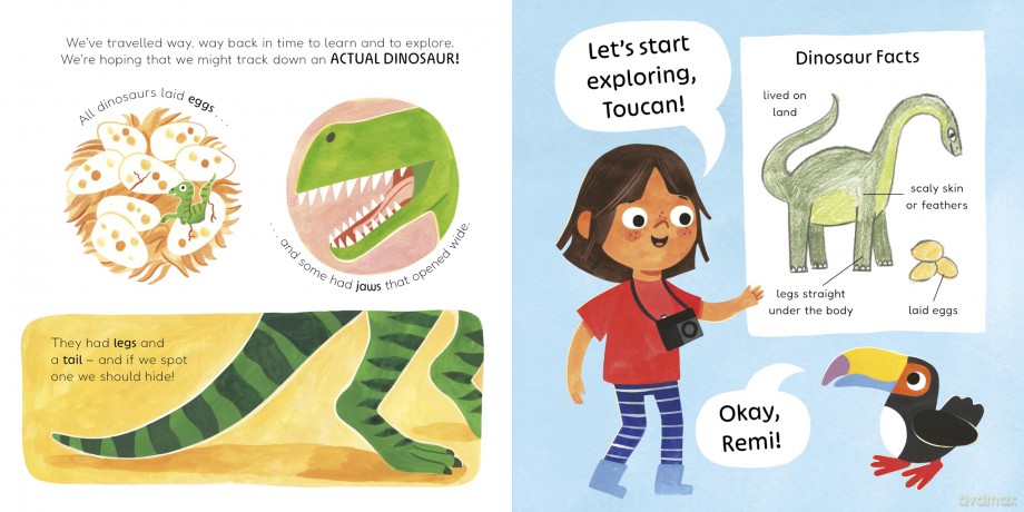 Don't Call Me a Dinosaur! - Charlotte Guillain [KSIĄŻKA]