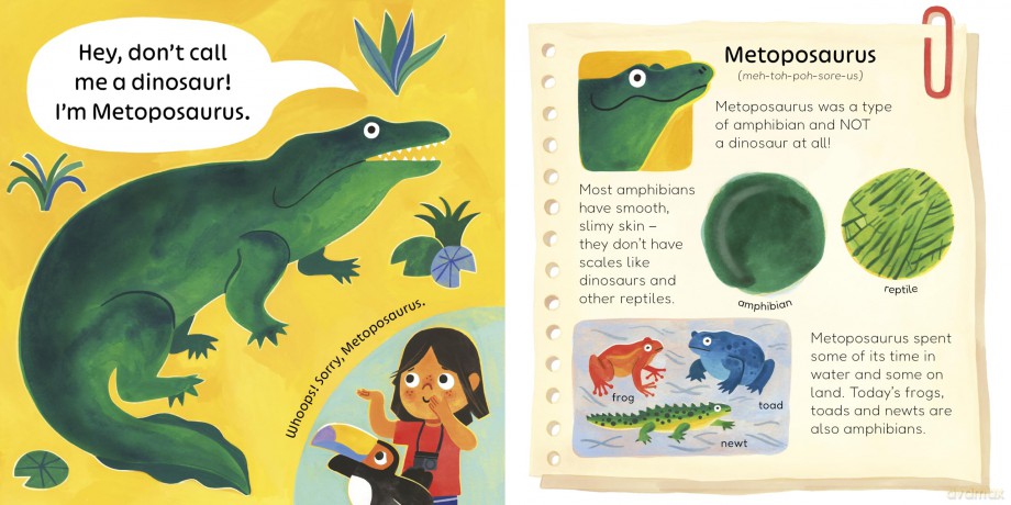 Don't Call Me a Dinosaur! - Charlotte Guillain [KSIĄŻKA]