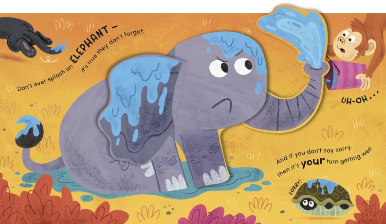 Don't Ever Tickle a Tiger (Creature Feature Pop-ups, 8) - Harriet Evans [KSIĄŻKA]