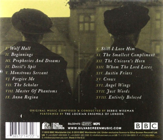 Wolf Hall soundtrack (Debbie Wiseman) [CD]