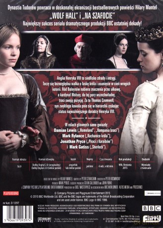 Wolf Hall Sezon 1 (BBC) digipack [2DVD]