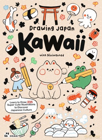 Drawing Japan Kawaii: Learn to draw 235 super cute illustrations to discover Japanese Culture - Jenny Lelong [KSIĄŻKA]