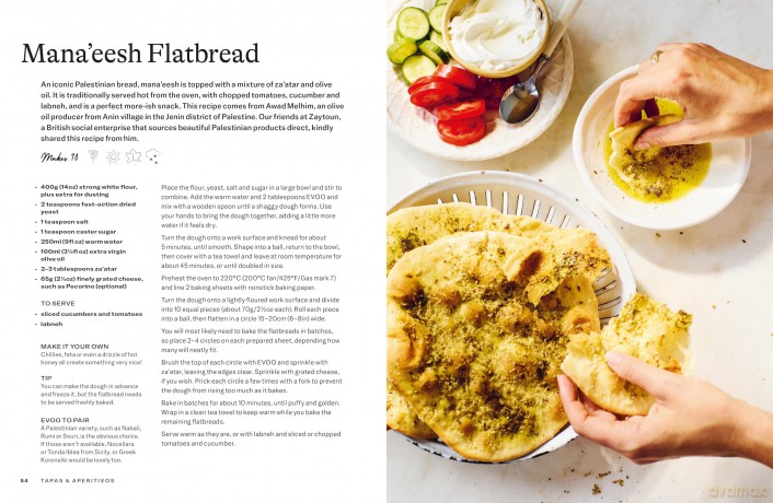 Drizzle: Olive oil-infused recipes from across the Mediterranean - Sarah Vachon [KSIĄŻKA]