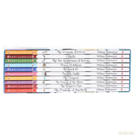 Easy Classics: The William Shakespeare Children's Collection by Gemma Barder (Volume 2) - 10 Books Box Set - Perfect for kids - No Author Stated [KSIĄŻKA]