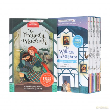 Easy Classics: The William Shakespeare Children's Collection by Gemma Barder (Volume 2) - 10 Books Box Set - Perfect for kids - No Author Stated [KSIĄŻKA]