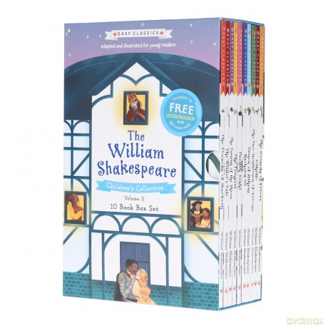 Easy Classics: The William Shakespeare Children's Collection by Gemma Barder (Volume 2) - 10 Books Box Set - Perfect for kids - No Author Stated [KSIĄŻKA]