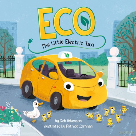 Eco: The Little Electric Taxi - Deb Adamson [KSIĄŻKA]