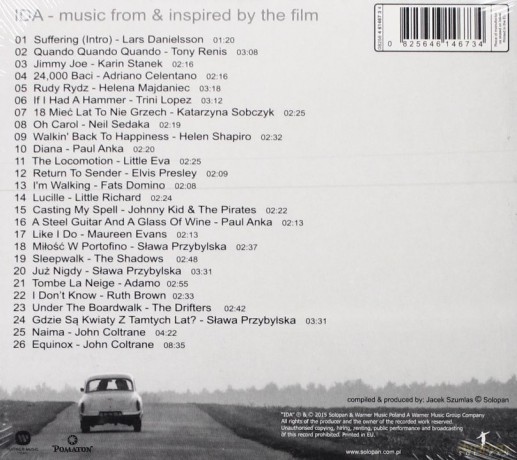 Ida Soundtrack [CD]