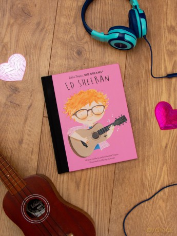 Ed Sheeran (147) (Little People, BIG DREAMS) - M I Sanchez Vegara [KSIĄŻKA]