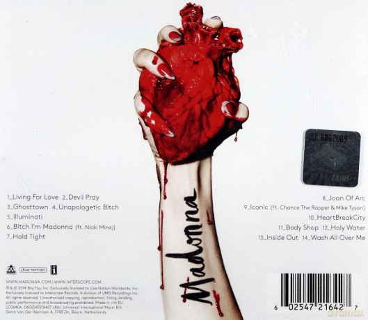 Madonna: Rebel Heart (PL) [CD]