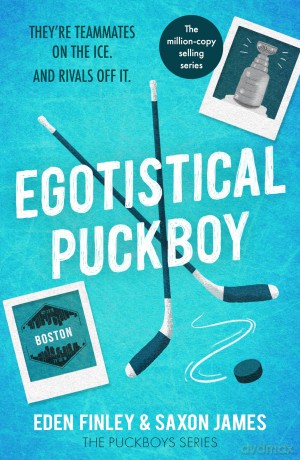 Egotistical Puckboy: The queer rivals to lovers ice hockey Tiktok sensation: 1 (Puckboys, 1) - Saxon James [KSIĄŻKA]