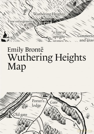 Emily Brontë, Wuthering Heights Map (Literary Maps Series) - Martin Thelander [KSIĄŻKA]