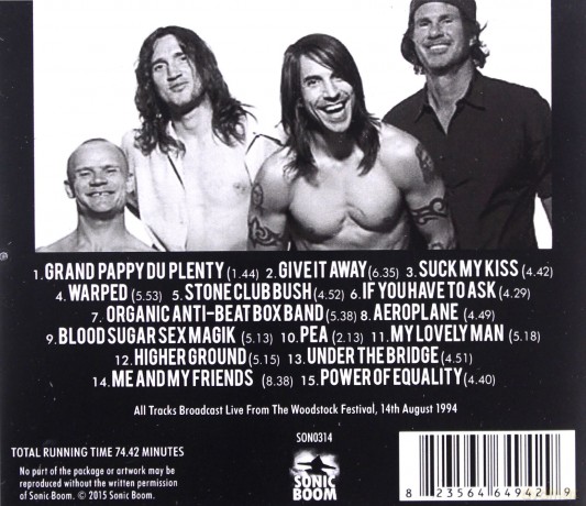 Red Hot Chili Peppers: Woodstock 1994 [CD]