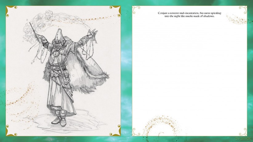 Enchanted Realms - A Guided Drawing Journey: An Interactive Sketchbook to Create Characters, Creatures, and Places of Dark Romance - With 50+ prompts and art to spark your creativity - Walter Foster Creati [KSIĄŻKA]