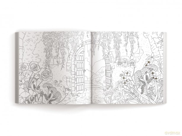 Enchanted: Color Your Way Through Nature's Hidden Gems - Cider Mill Press (E) [KSIĄŻKA]