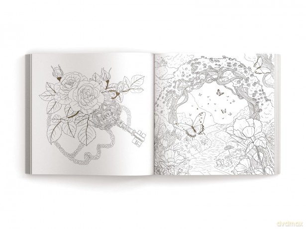 Enchanted: Color Your Way Through Nature's Hidden Gems - Cider Mill Press (E) [KSIĄŻKA]