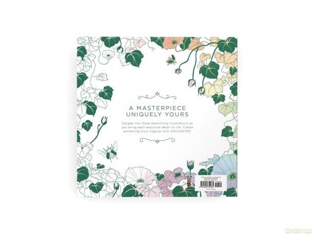 Enchanted: Color Your Way Through Nature's Hidden Gems - Cider Mill Press (E) [KSIĄŻKA]