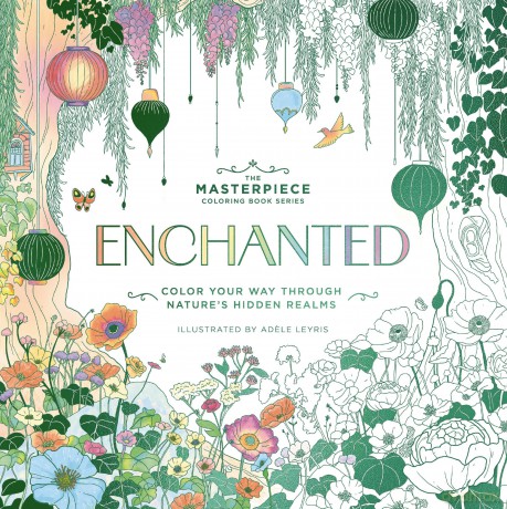 Enchanted: Color Your Way Through Nature's Hidden Gems - Cider Mill Press (E) [KSIĄŻKA]