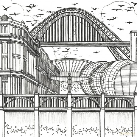Enchanting British Cities Colouring Book - Leo Park [KSIĄŻKA]