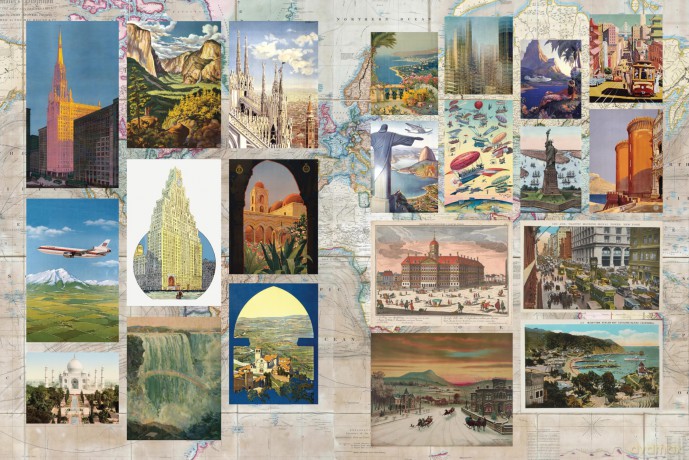 Epic Journeys and Grand Tours Travel Sticker, Color and Activity Book: Over 500 Unique Stickers (Sticker Activity Deluxe Editions) - Chartwell Books (Ed) [KSIĄŻKA]