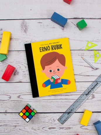 Erno Rubik (145) (Little People, BIG DREAMS) - Maria Vegara [KSIĄŻKA]