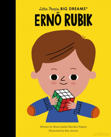 Erno Rubik (145) (Little People, BIG DREAMS) - Maria Vegara [KSIĄŻKA]