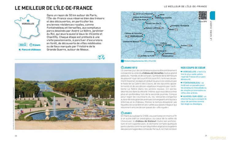Escapades en Camping-car France 2026 - Michelin Camping Guides: Nouvelle version - Michelin [KSIĄŻKA]