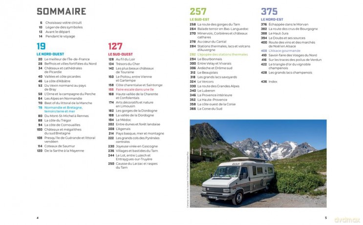 Escapades en Camping-car France 2026 - Michelin Camping Guides: Nouvelle version - Michelin [KSIĄŻKA]