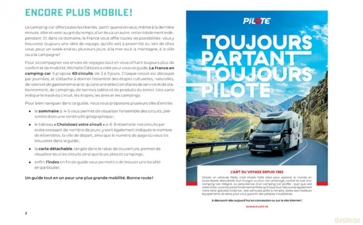 Escapades en Camping-car France 2026 - Michelin Camping Guides: Nouvelle version - Michelin [KSIĄŻKA]