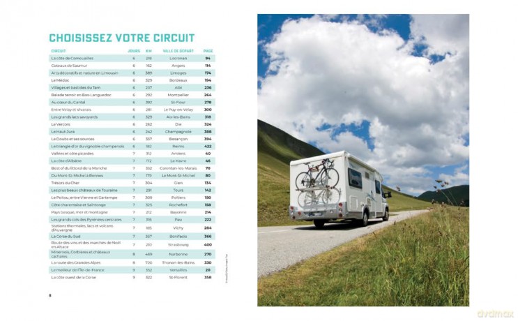 Escapades en Camping-car France 2026 - Michelin Camping Guides: Nouvelle version - Michelin [KSIĄŻKA]