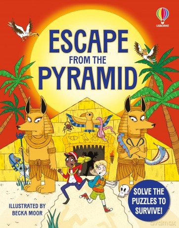 Escape from the Pyramid (Escape Puzzle Books) - Sam Smith [KSIĄŻKA]