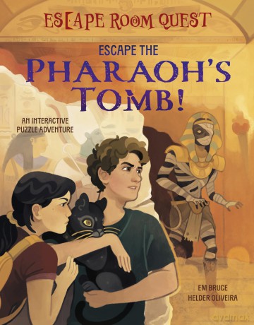 Escape Room Quest: Escape the Pharaoh's Tomb! (Arcturus Escape Rooms) - Em Bruce [KSIĄŻKA]