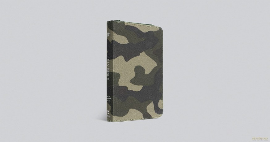 ESV Compact Bible (Canvas with Zipper, Camo Design) [KSIĄŻKA]