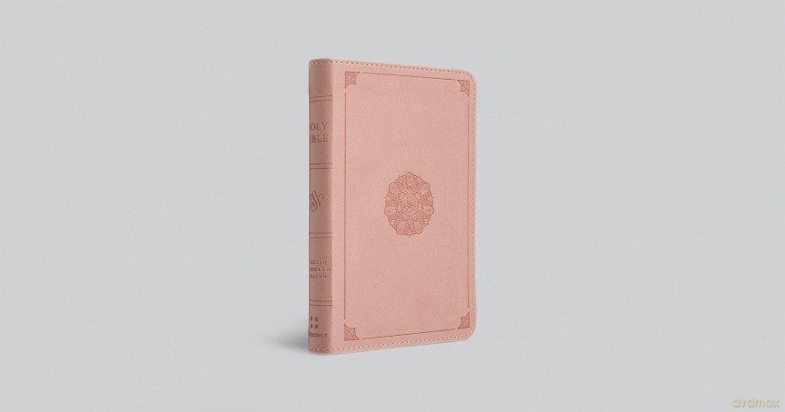 ESV Compact Bible (TruTone, Blush Rose, Emblem Design) [KSIĄŻKA]