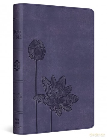 ESV Compact Bible (TruTone, Lavender, Bloom Design) [KSIĄŻKA]