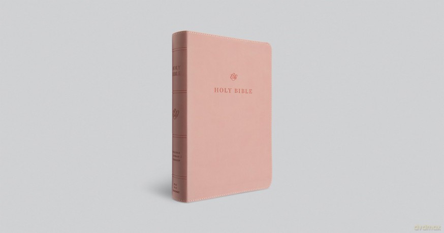 ESV Giant Print Personal Size Bible, Red Letter (TruTone, Blush Rose) [KSIĄŻKA]