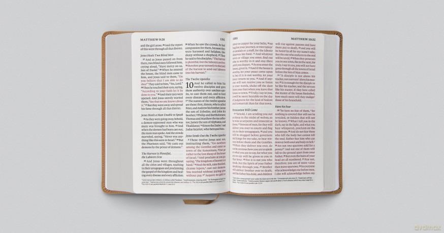 ESV Giant Print Personal Size Bible, Red Letter (TruTone, Nubuck Caramel, Wildflower Design) [KSIĄŻKA]