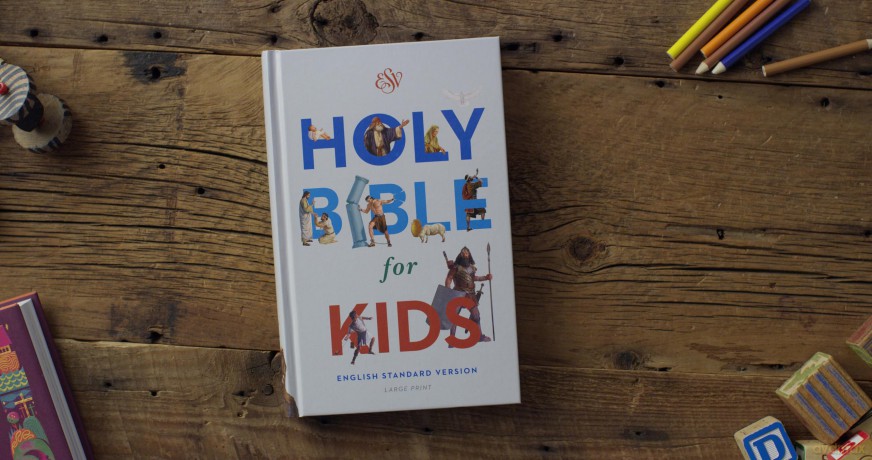 ESV Holy Bible for Kids, Large Print (Hardcover) [KSIĄŻKA]