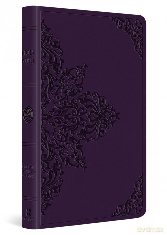 ESV Large Print Value Thinline Bible (TruTone, Lavender, Filigree Design) [KSIĄŻKA]
