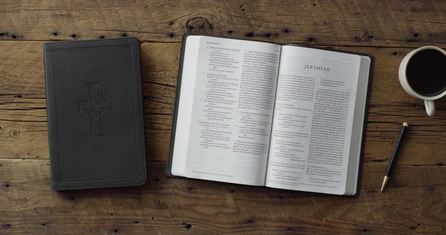 ESV Large Print Value Thinline Bible (TruTone, Olive, Celtic Cross Design) [KSIĄŻKA]