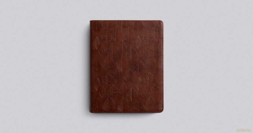 ESV Single Column Journaling Bible (TruTone, Chestnut, Leaves Design) [KSIĄŻKA]