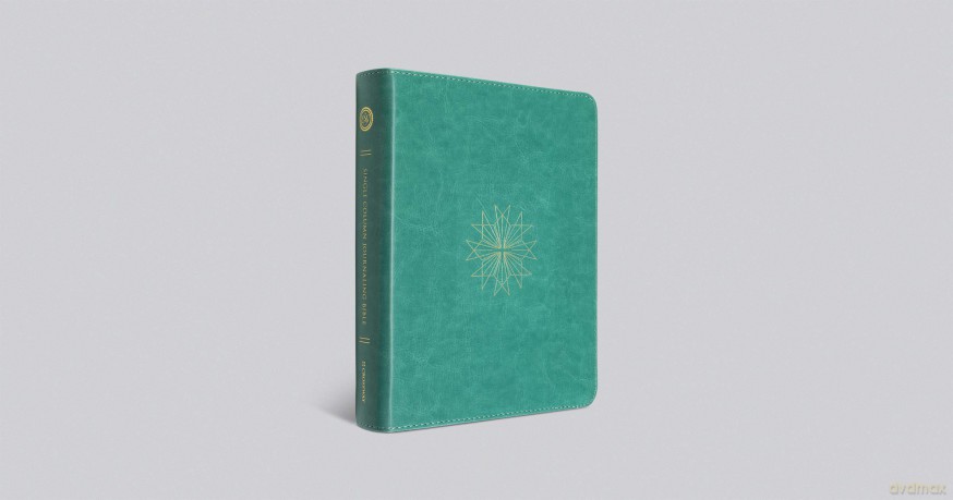 ESV Single Column Journaling Bible (TruTone, Teal, Resplendent Cross Design) [KSIĄŻKA]