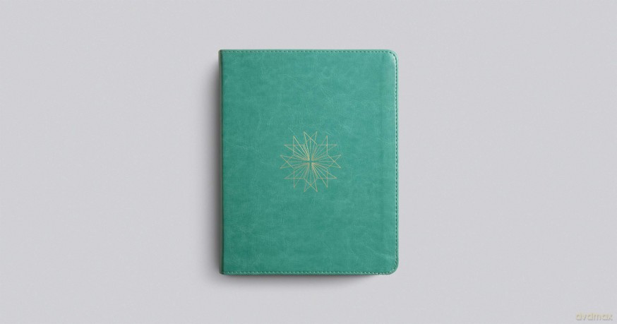 ESV Single Column Journaling Bible (TruTone, Teal, Resplendent Cross Design) [KSIĄŻKA]