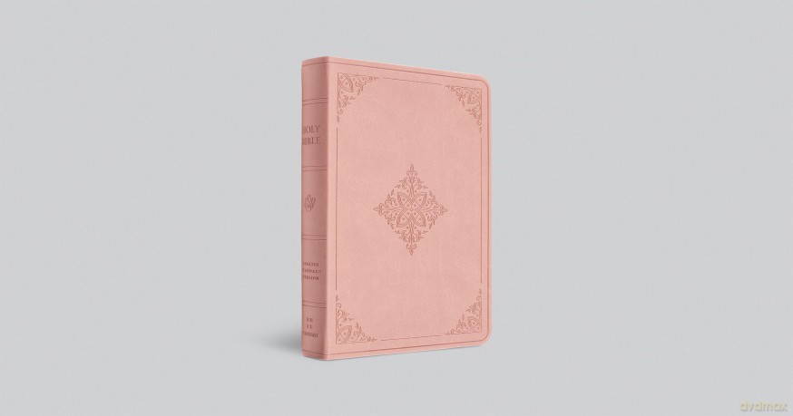 ESV Value Large Print Compact Bible (TruTone, Blush Rose, Fleur-de-lis Design) [KSIĄŻKA]