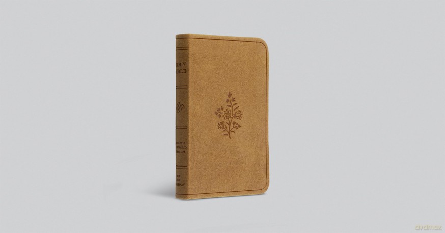 ESV Vest Pocket New Testament with Psalms and Proverbs, Red Letter (TruTone, Nubuck Caramel, Wildflower Design) [KSIĄŻKA]