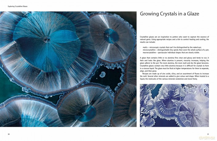 Exploring Crystalline Glazes (New Ceramics) - Diane Creber [KSIĄŻKA]